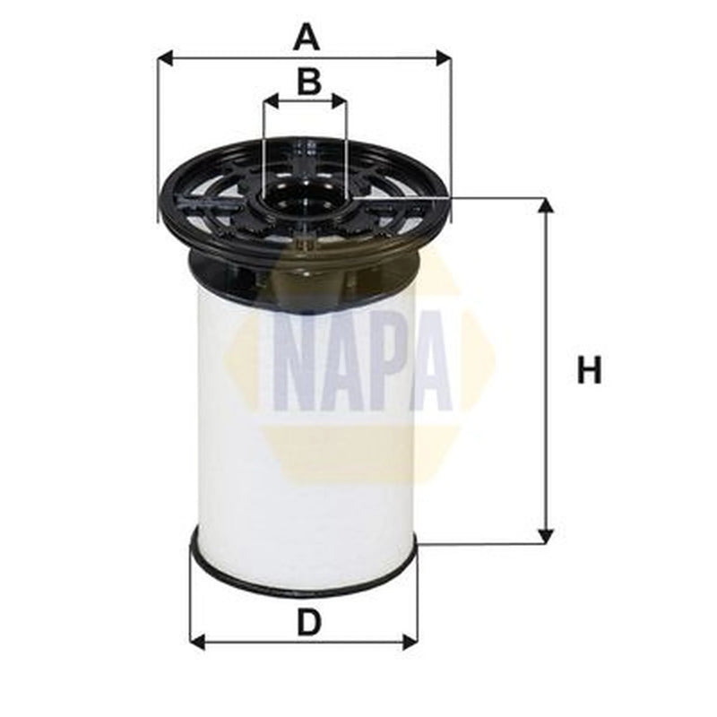 NAPA Fuel Filter Element fits Alfa Romeo Giulia 2015 on 2.2
