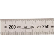 Draper Stainless Steel Rule, 600mm/24" 22672 Draper - Dynamic Drive