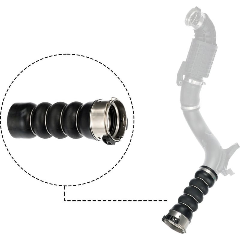 Gates Intercooler Turbo Charge Air Hose 220mm fits BMW 2 Active Tourer 2014-2021