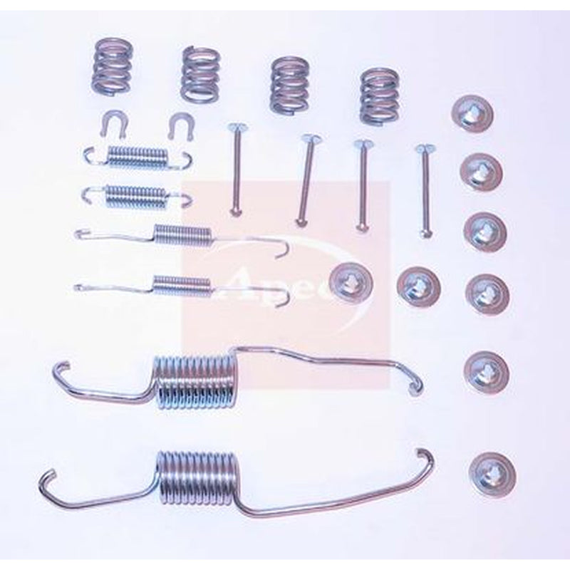Apec Brake Shoe Accessory Kit Rear fits Toyota Rav 4 2000-2005 1.8 2.0