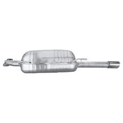 Hella End Silencer Rear fits Opel Astra G 2000-2005 1.6 1.8 2.2