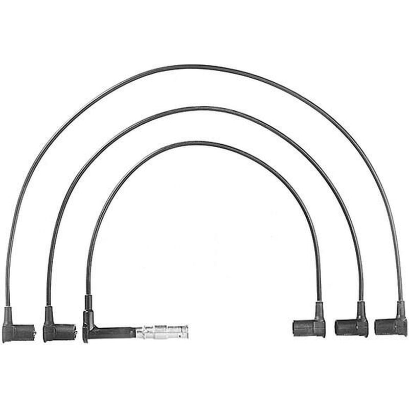BERU Ignition HT Lead Cable Kit fits Mercedes-Benz Sl 1989-2001 129.066 129.067