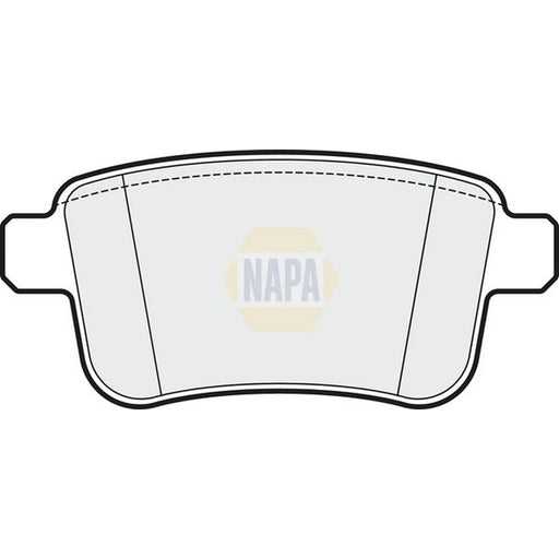 NAPA Rear Brake Pad Set NBP1338
