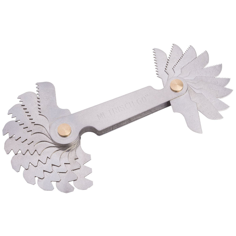 Draper 20 Blade Screwpitch Gauge Set, 0.4 - 6mm 51070 Draper - Dynamic Drive