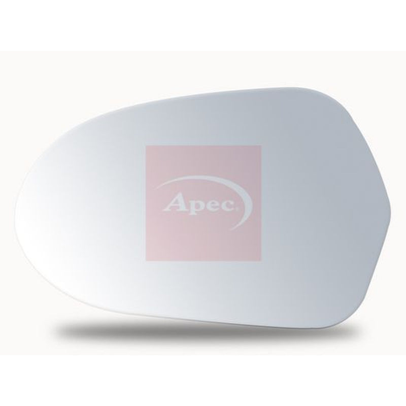 Apec Exterior Wing Mirror Glass Left fits Audi A3 2011-2012