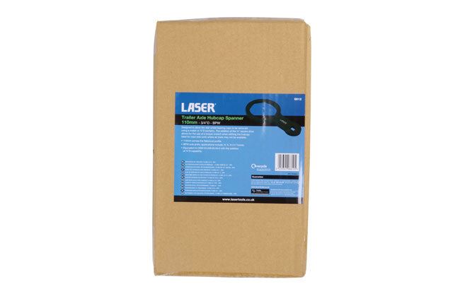 Laser Trailer Axle Hubcap Spanner 110mm 3/4"D - BPW Laser - Dynamic Drive