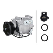 Hella Air Conditioning Compressor fits Ford Fiesta V 2001-2010 1.25 1.3 1.4 1.6
