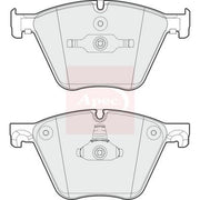 Apec Front Brake Pad Set fits BMW 5 Gran Turismo 2009-2017