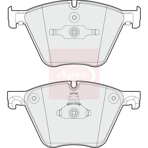 Apec Front Brake Pad Set PAD1750