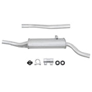 Hella End Silencer Rear fits VW Polo 1985-1994 1.0 1.3