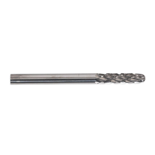 Sealey Micro Carbide Burr Ball Nose Cylinder 3mm Pack of 3 MCB002 Sealey - Dynamic Drive