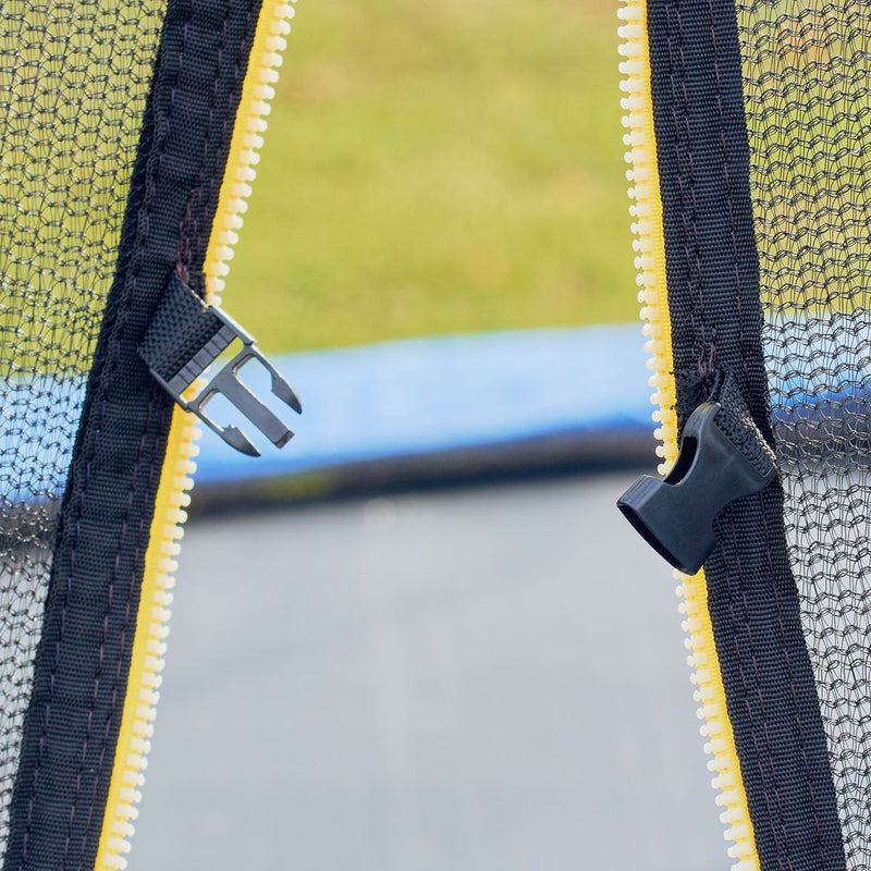 Dellonda 8ft Heavy-Duty Outdoor Trampoline with Safety Enclosure Net Dellonda - Dynamic Drive