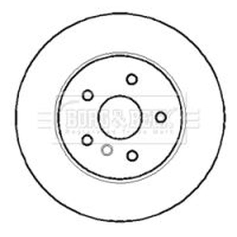 Borg & Beck Front Vented & Rear Vented Brake Discs & Pads fits BMW 7 2001-2008
