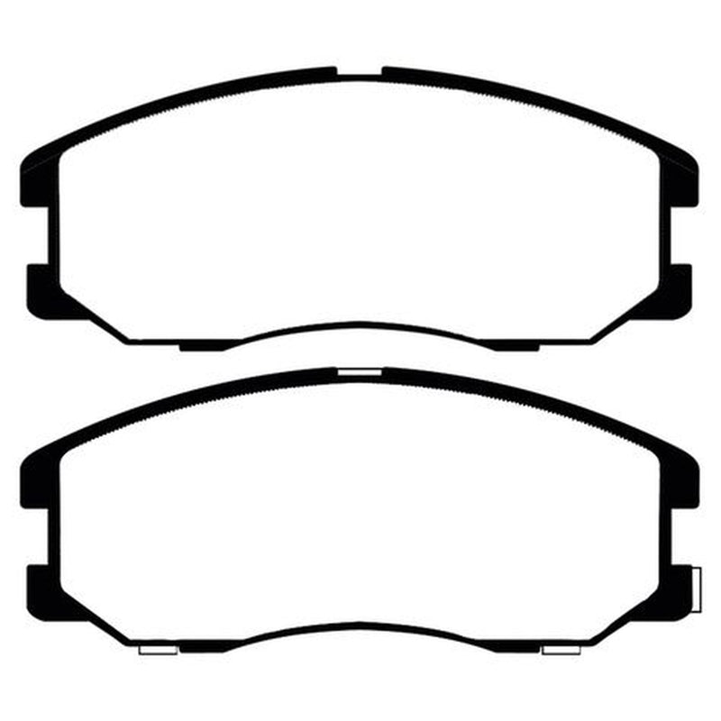 Abtex Front Brake Pad Set fits Chevrolet Captiva 2006-2018 2.0 2.2 2.4 3.0 3.2