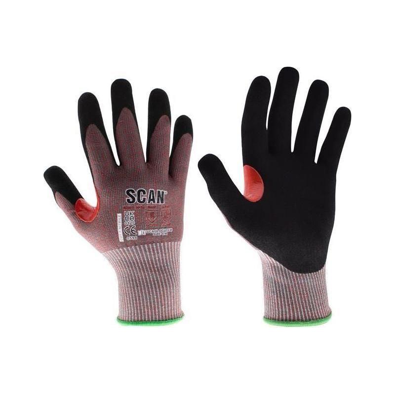 Scan Nitrile Palm Cut F Gloves - XXL (Size 11) Scan - NN4 Online