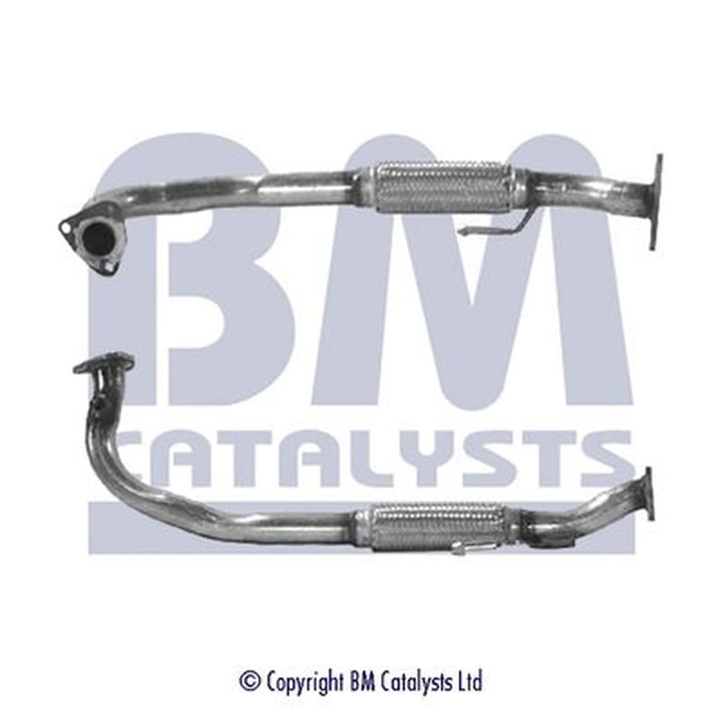BM Catalysts Exhaust Pipe OD fits Fiat Punto 1997-2000 1.2