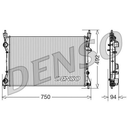 Denso Engine Radiator