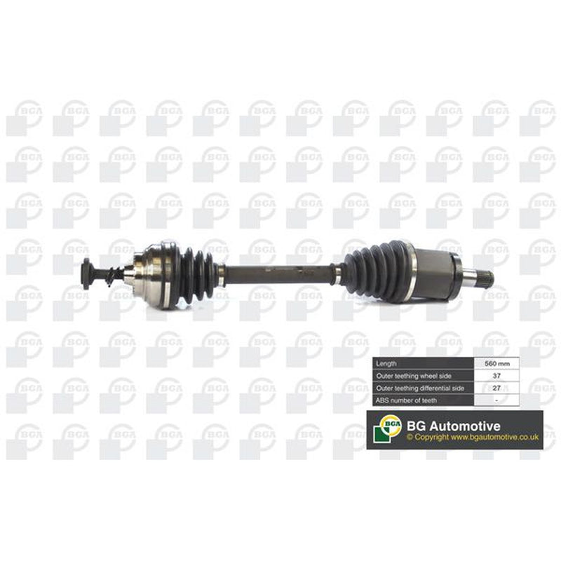 BGA CV Drive Shaft Driveshaft Front Left fits BMW 5 2010-2017