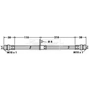Borg & Beck Brake Hydraulic Hose Line inner BBH7499