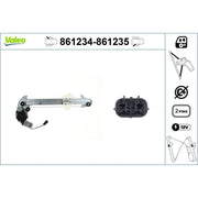 Valeo Electric Window Regulator Lifter Right Rear 861235
