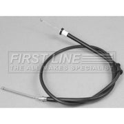 First Line Handbrake Cable Left Rear fits Fiat Idea 2003-2005 1.2 1.3 1.4