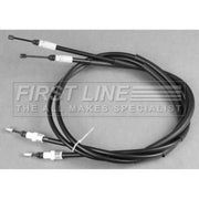 First Line Handbrake Cable Left Rear fits Renault Espace 1996-2002 2.0 3.0