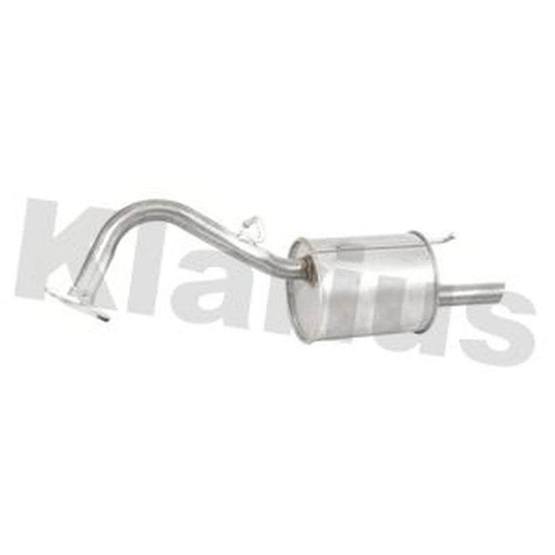 Klarius Box With Tail Pipe Rear fits Toyota Yaris/Vitz 2005-2011 1.0