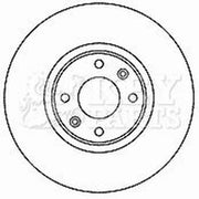 Key Parts Front & Rear Brake Discs & Pads fits Peugeot 3008 I 2014-2016 1.6