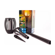 2x Flame Solar Torch Light 30LEDWaterproof Flickering Dancing Path Garden Lamp Grundig  - Dynamic Drive