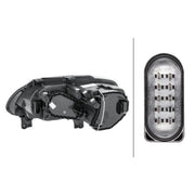 Hella Headlight Headlamp PY21W Right fits VW Caddy III 2004-2015 1.4 1.6 1.9 2.0