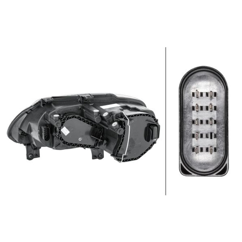 Hella Headlight Headlamp PY21W Right fits VW Caddy III 2004-2015 1.4 1.6 1.9 2.0