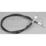 First Line Handbrake Cable Right Rear fits Mercedes-Benz M-Class 1998-2005