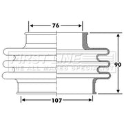 First Line Drive Shaft Bellow Kit Front Left Thermoplast fits Citroën Berlingo