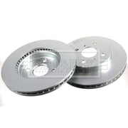 Borg & Beck 2 x Vented Front Brake Discs BBD6319