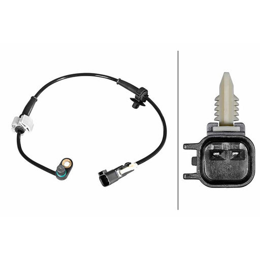 Hella ABS Wheel Speed Sensor Front fits Chevrolet Silverado 1500 Crew Cab Pickup