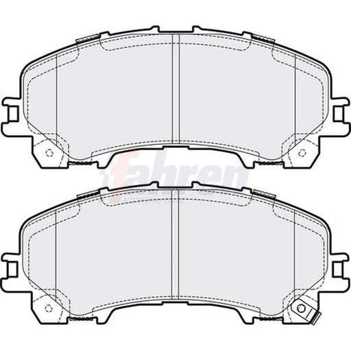 Fahren Front Brake Pad Set FBP3840