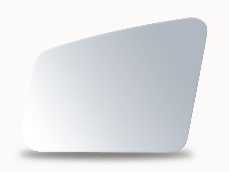 Summit Stick-On Standard Mirror Glass fits Mercedes E Class LHS Summit - Bars 4 Cars