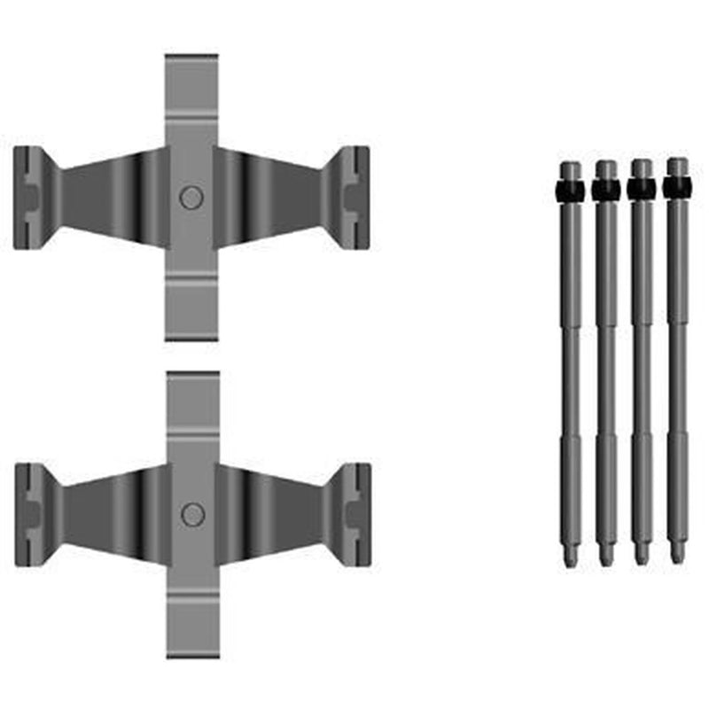 Mintex Brake Pad Accessory Fitting Kit Front fits Polestar Polestar 2 2019-2023