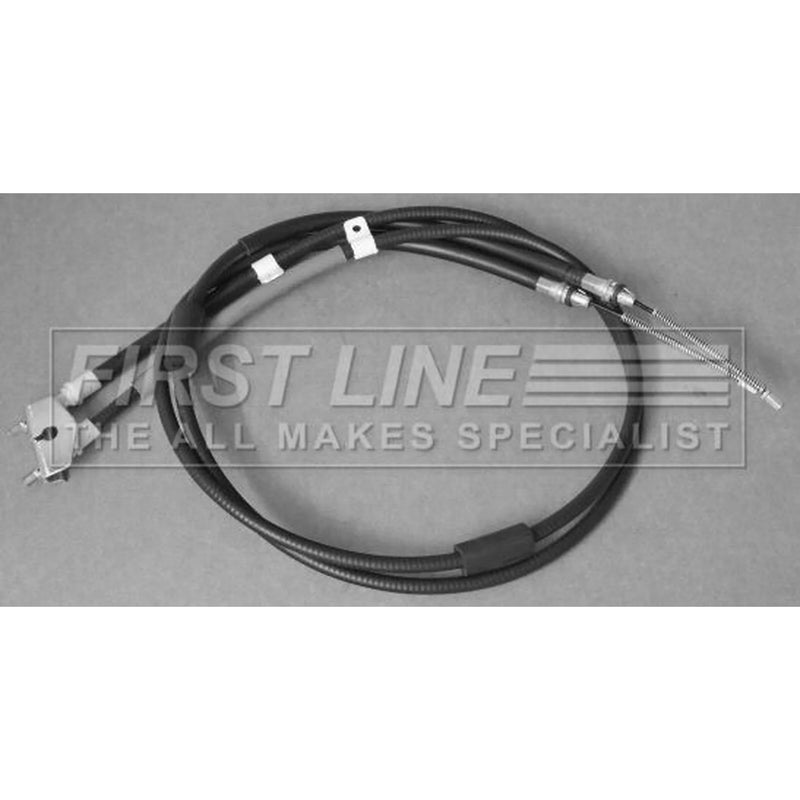 First Line Handbrake Cable Left Rear fits Ford Ka 2001-2008 1.6
