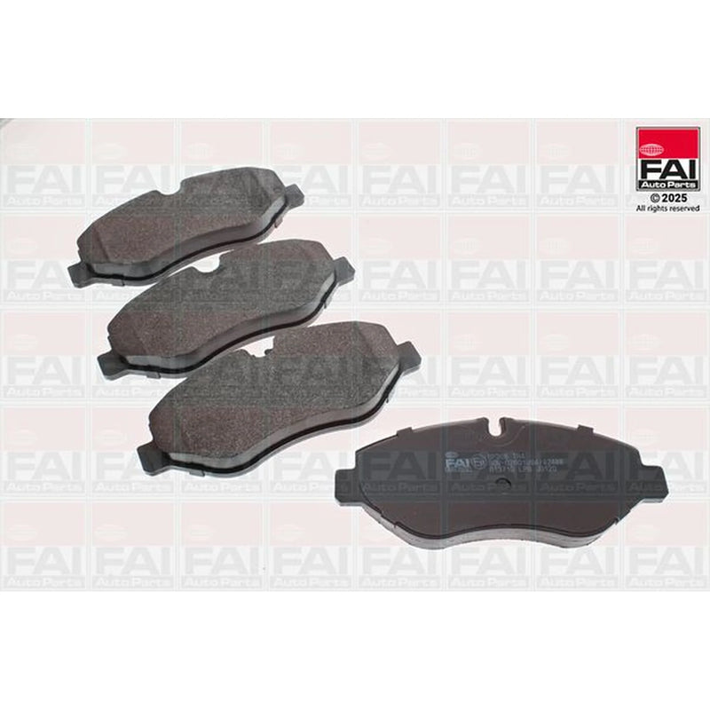 FAI Front Brake Pad Set fits Iveco Daily III Bus 2004-2006