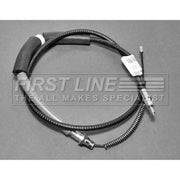First Line Handbrake Cable Left Rear fits Ford Mondeo 1993-1996 1.8