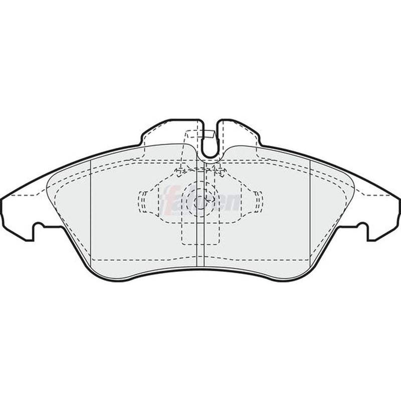 Fahren Front Brake Pad Set FBP3024