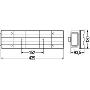 Hella Tail Light / Lamp C5W Right