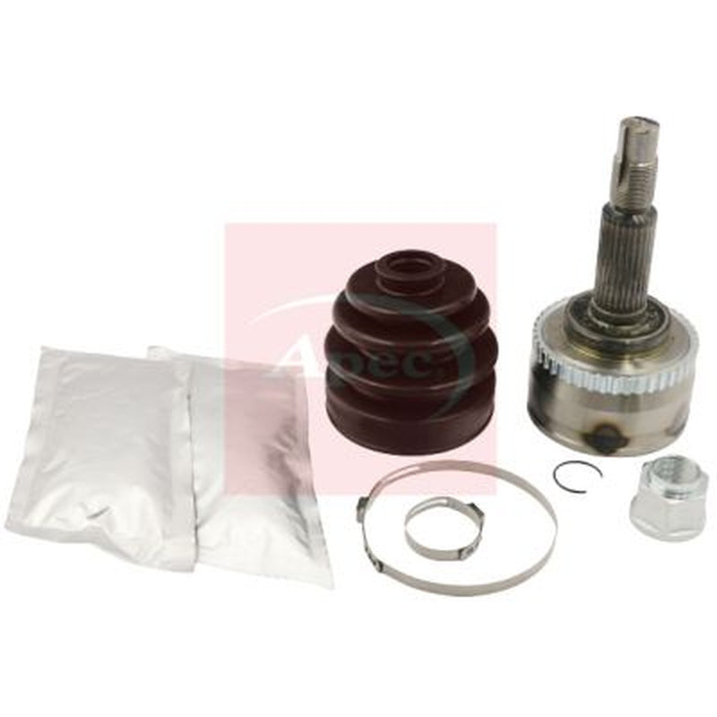 Apec CV Axle Shaft Assembly Front fits Nissan Primera 1996-2008 1.6 1.8
