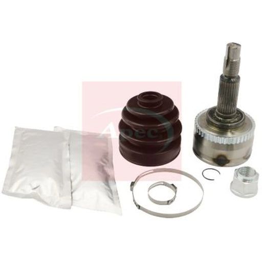 Apec CV Axle Shaft Assembly Wheel Side ACV1113