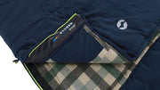 Outwell Camper Lux Deep Blue Single Sleeping Bag Outwell - Dynamic Drive