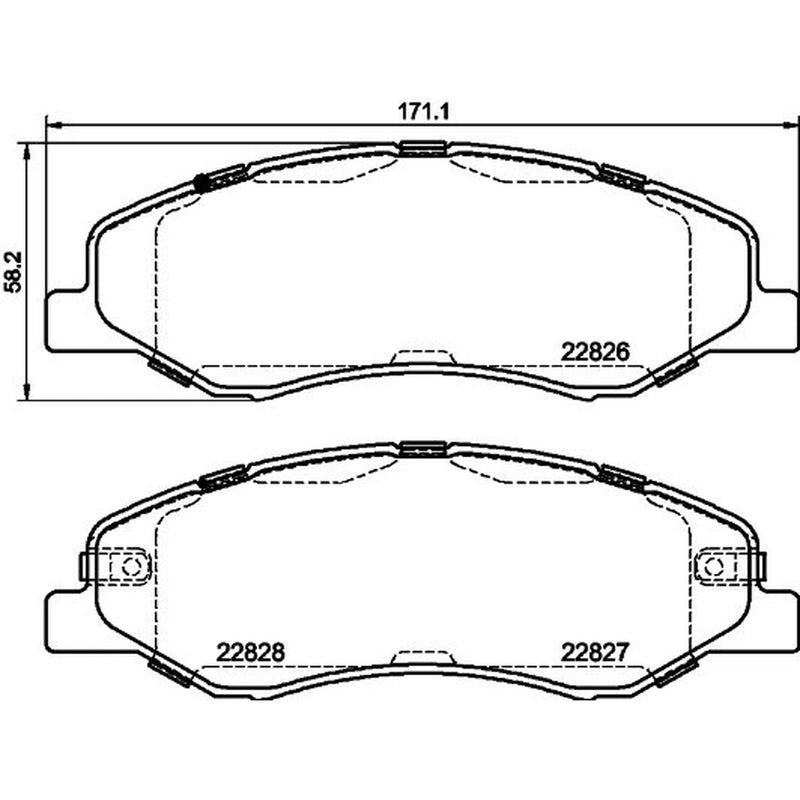 Mintex Brake Pad Set