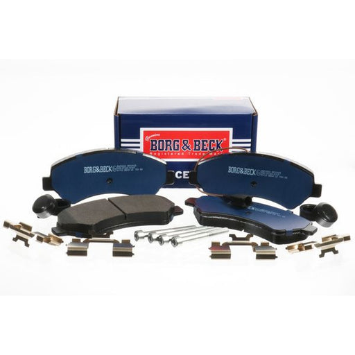 Borg & Beck Front & Rear Brake Discs & Pads fits Peugeot Chassis 2010-2013