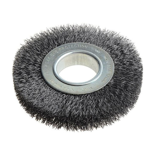 Lessmann Wheel Brush D125mm x W20-22 x 40 Bore Steel Wire 0.30 + Adaptors Set 2 Lessmann - Dynamic Drive