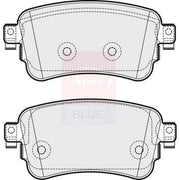 Apec Front & Rear Brake Discs & Pads fits Citroën C4 Spacetourer 2018-2019 1.6